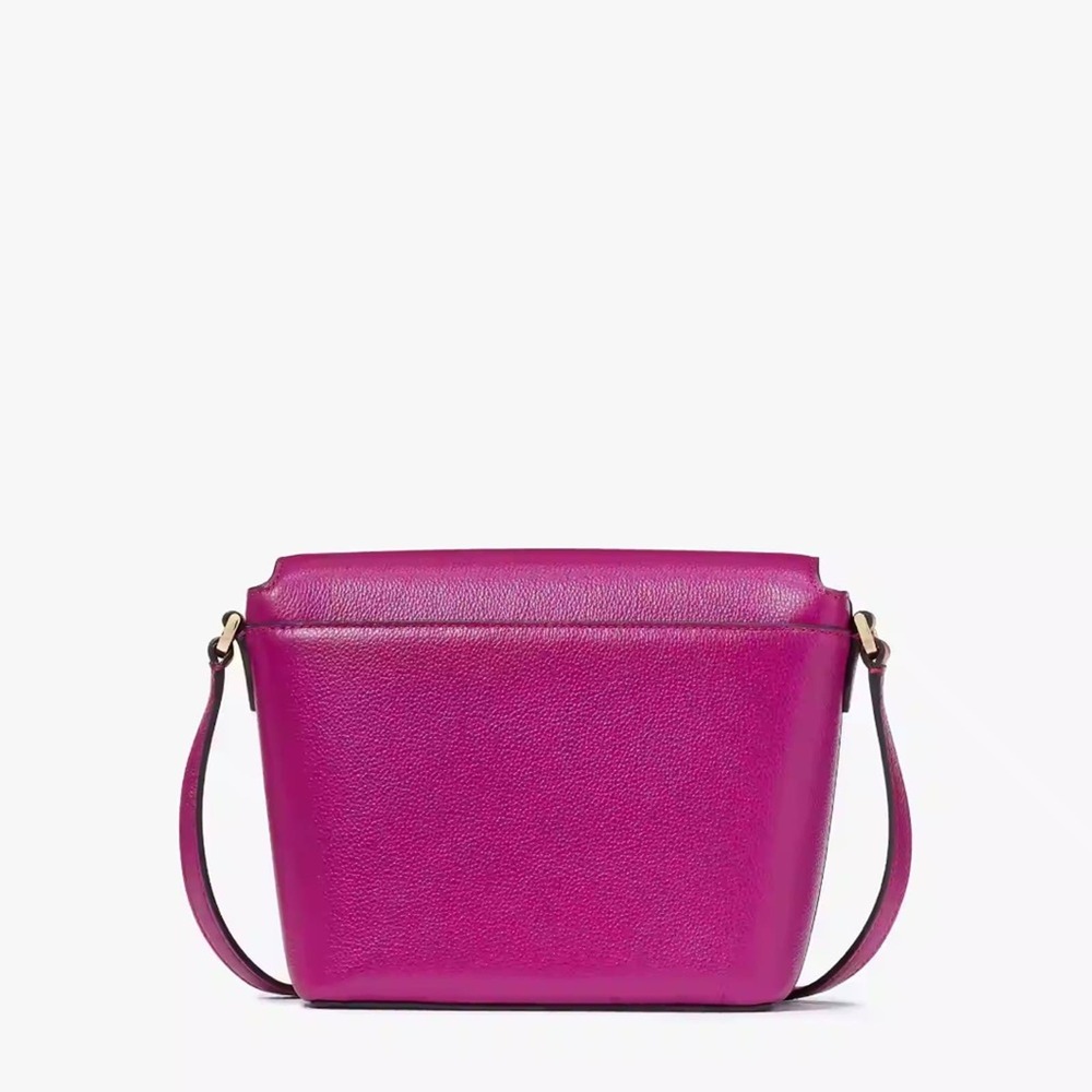 NWT Kate Spade Elsie Pebbled Leather Crossbody/ Baja Rose - Picture 7 of 10
